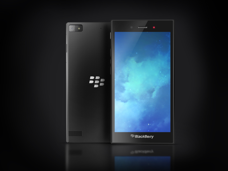 BlackBerry Z3 on Black