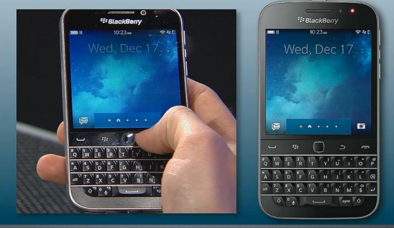 BlackBerry Classic shot from Launch