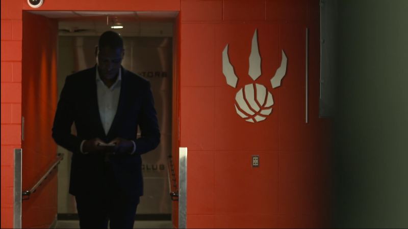 Masai leaving locker room