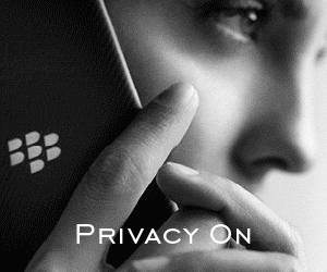 Privacy on PRIV by BlackBerry ad