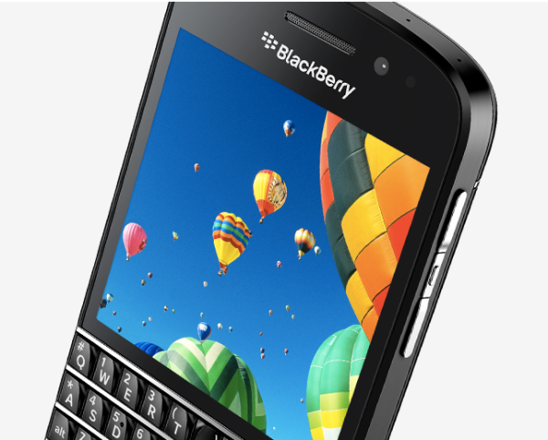 New BlackBerry Q10 Smartphone with BlackBerry 10