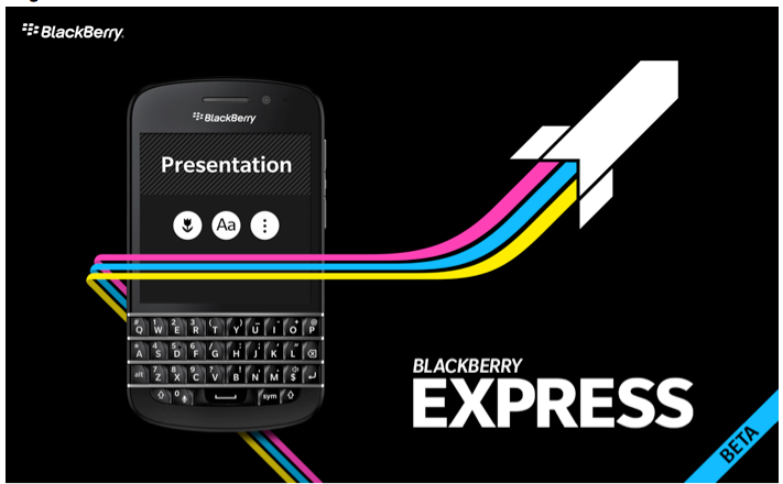 BlackBerry Express Feature Banner