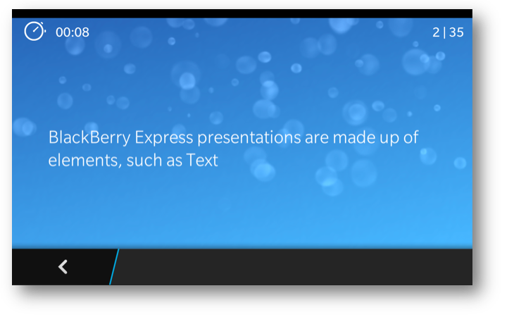 BlackBerry Express presentation