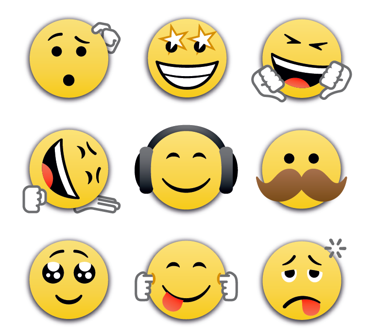 New BBM Emoticons Galore!