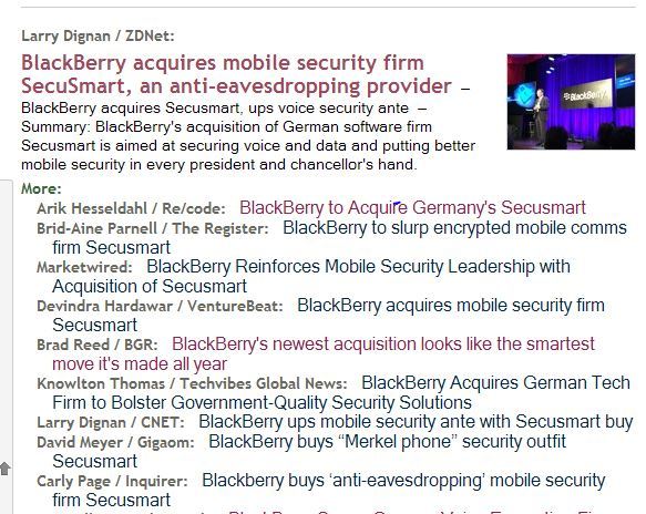 bbry buys secusmart techmeme 2