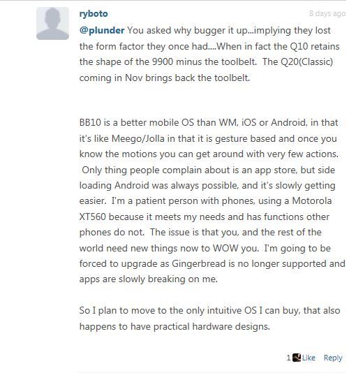 Engadget comment 1