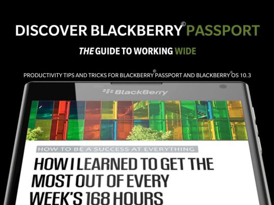 Discover BlackBerry Passport cover screenshot