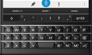 keyboard-flick-to-type