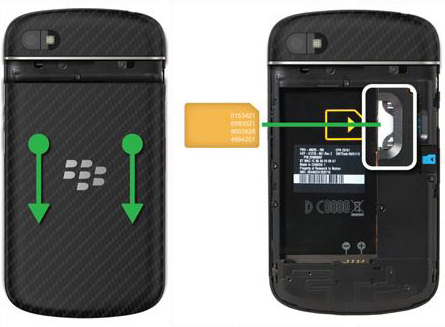 Q10 SIM Insertion