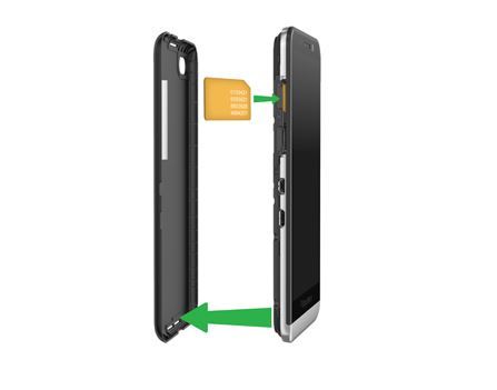 Z30 SIM Card Insertion