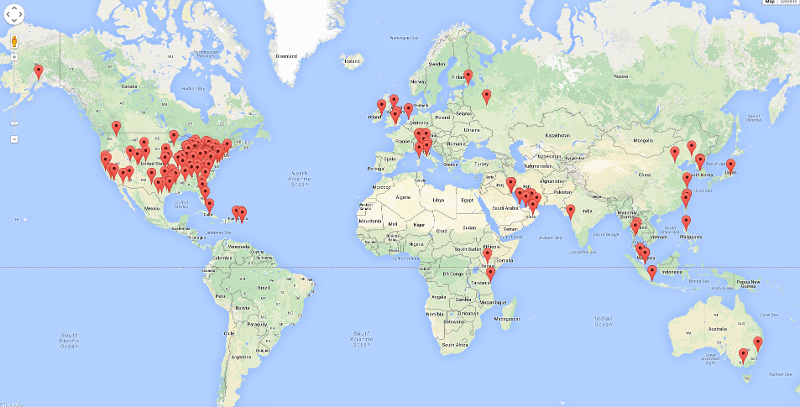 Known nodes vulnerable to DarkPortal vulnerability