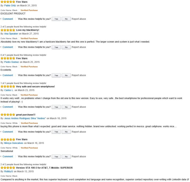 Z30 Amazon Reviews