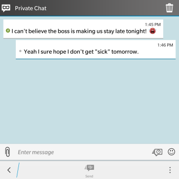 BBM Update: Control What You Share, With Confidence