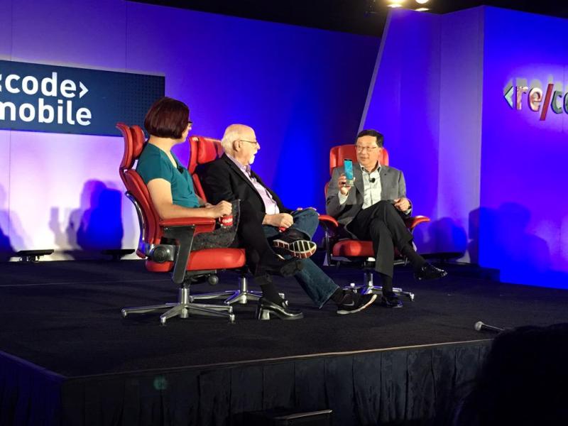 John Chen at Recode with BlackBerry