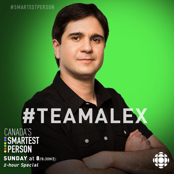 Team Alex Manea for Canada's Smartest Person