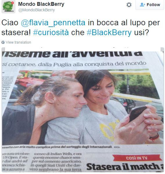 flavia pennetta bb