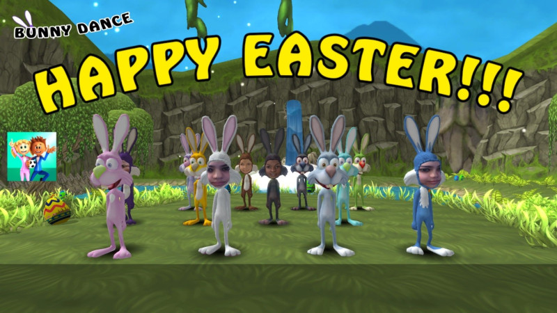 Easter Bunny Dance, Freeze Dance