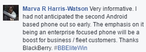 Marva Watson Comment