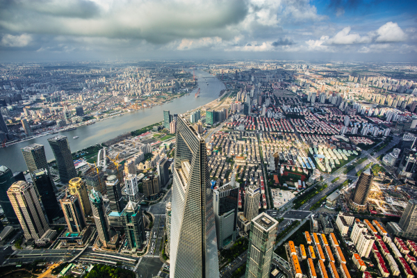 cityscape from airview