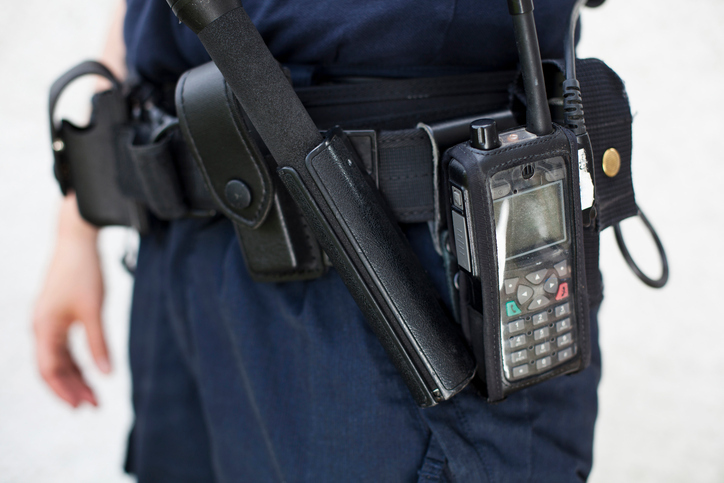 police walkie-talkie