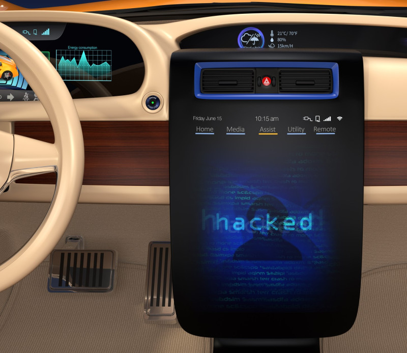 Vehicle under hacked