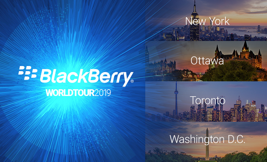 BlackBerry World Tour North America 2019: Security in a Zero-Trust World